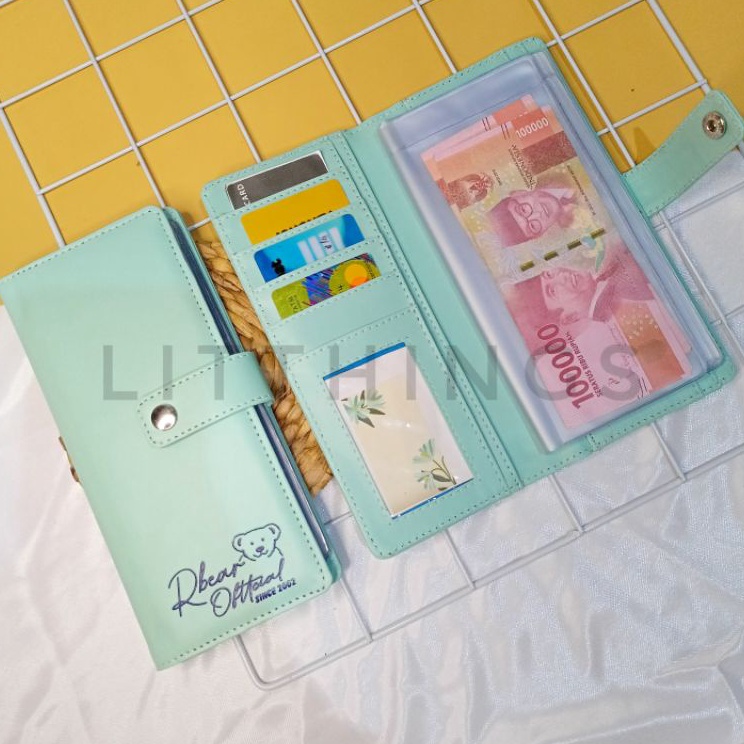 Belanja disiniRr8R2 Dompet Disiplin Keuangan Wallet Organizer Dompet Bulanan