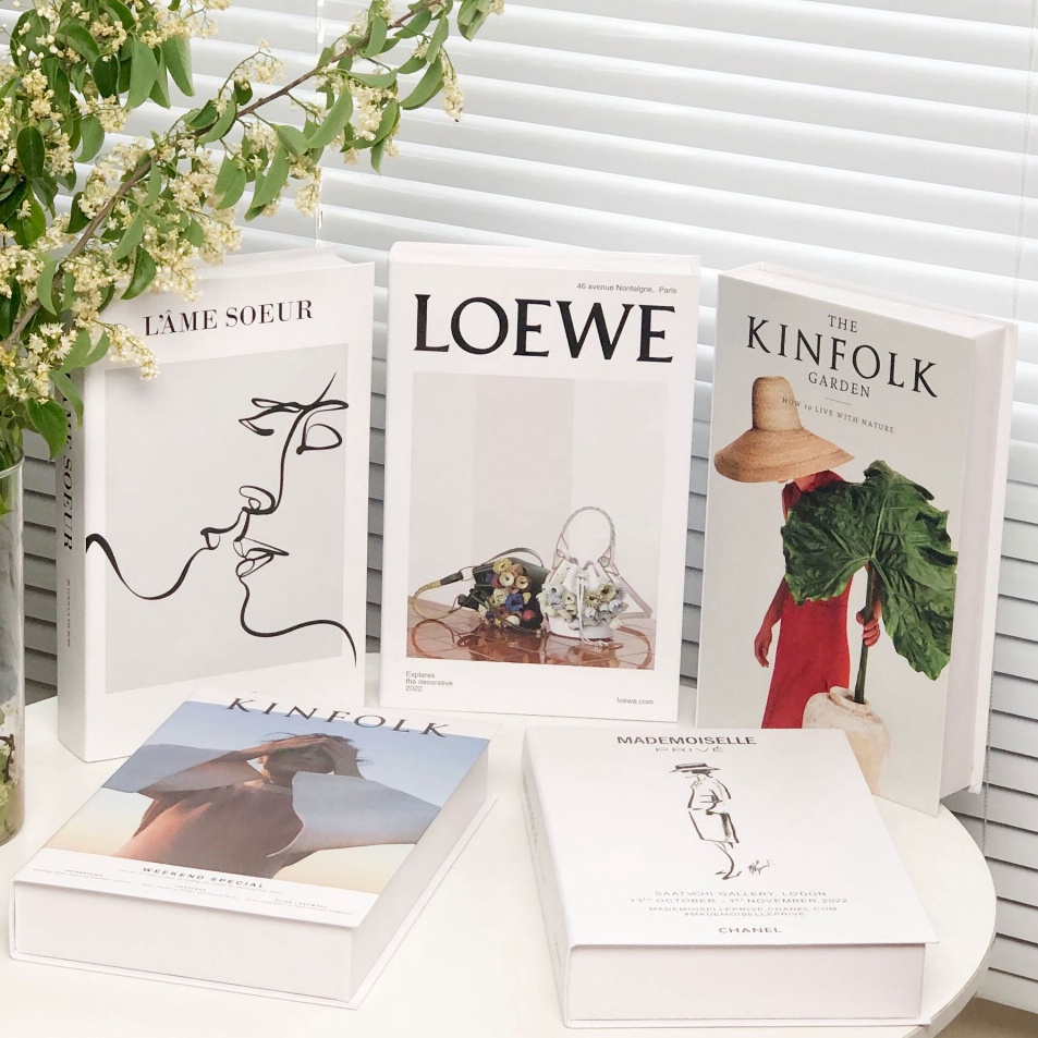 Seller Buku Pajangan Dekorasi / Dummy Book / Aesthetic Dummy Book Decoration / Properti Foto Rumah C