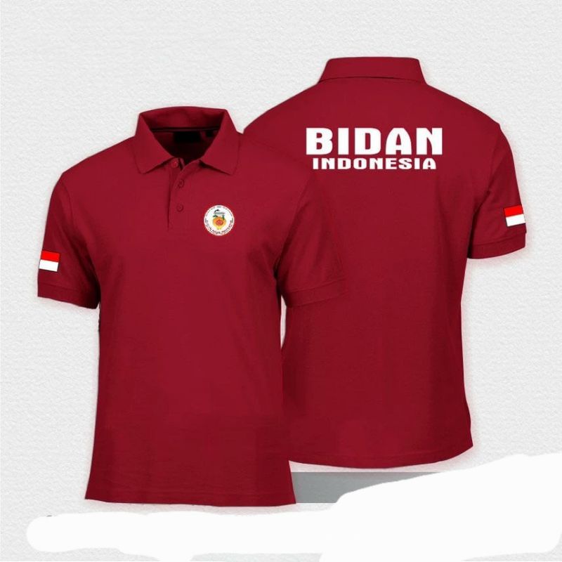 kaos polo bidan kaos kerah bidan baju kerah bidan seragam bidan baju dinas bidan kaos polo bidan tsh