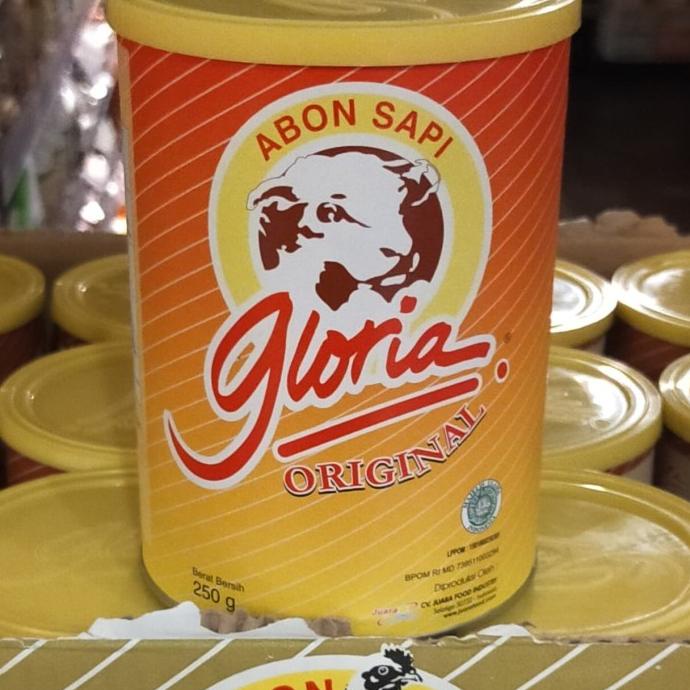 

Buruan beli] Gloria abon sapi original can 250gr