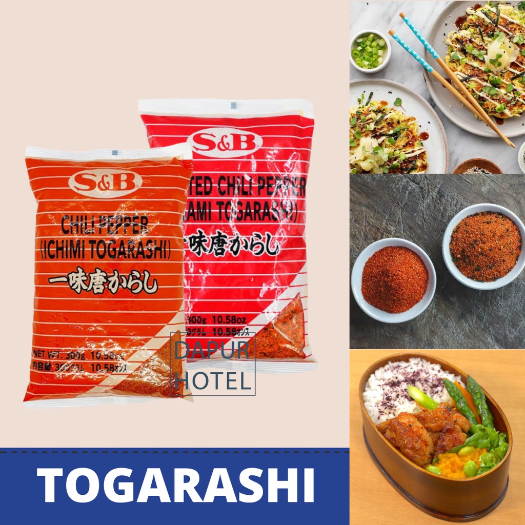 

S&B Ichi & Shici Togarashi 300 G / Bubuk Cabe Jepang / Chili Powder For Sushi Ramen.