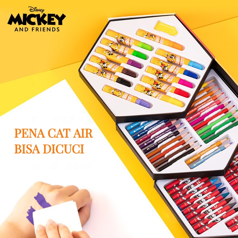 

Disney Crayon Set 88 Pcs Crayon Oil Paste Sil Warna Sil Warna Lengkap Alat Mewarnai Alat Melukis