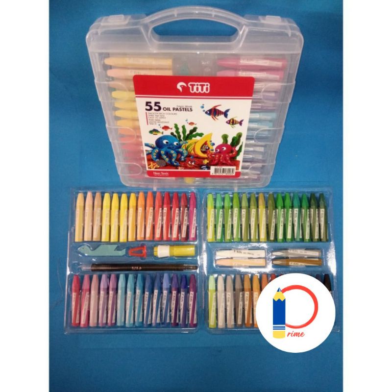 

Crayon Titi Joyko Oil Pastel 55 Warna