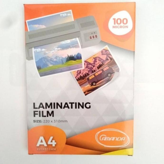 

PLASTIK LAMINATING A4 / LAMINATING A4 AMANDA 100 micron