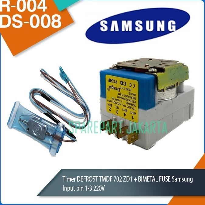 Sparepart timer defrost kulkas dan fuse bimetal kulkas samsung 2 pintu Murah 529