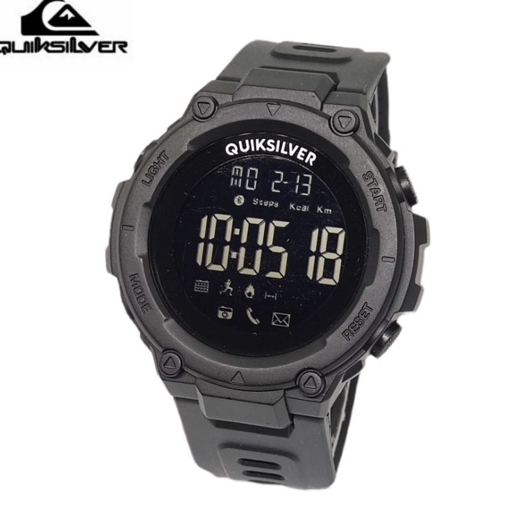 {Original} Jam Tangan Pria QuikSilver Skymax Digital Strap Rubber