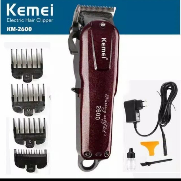 KEMEI KM-2600 Alat Cukur Electric Profesional Rechargeable KM 2600