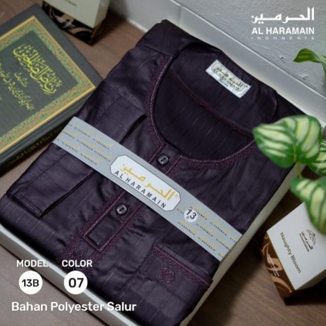 Al Haramain Jubah/Gamis Non Kerah/Model Ikaf Stok Terbatas