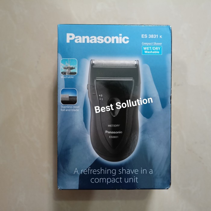 Panasonic ES-3831K Alat Cukur Elektrik Dry & Wet