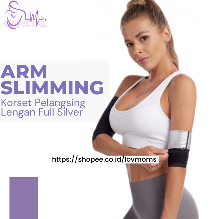 12.12 FLASH SALE Korset Lengan Pembakar Penghancur Penghilang Susut Lemak Aksesoris Olahraga Deker D