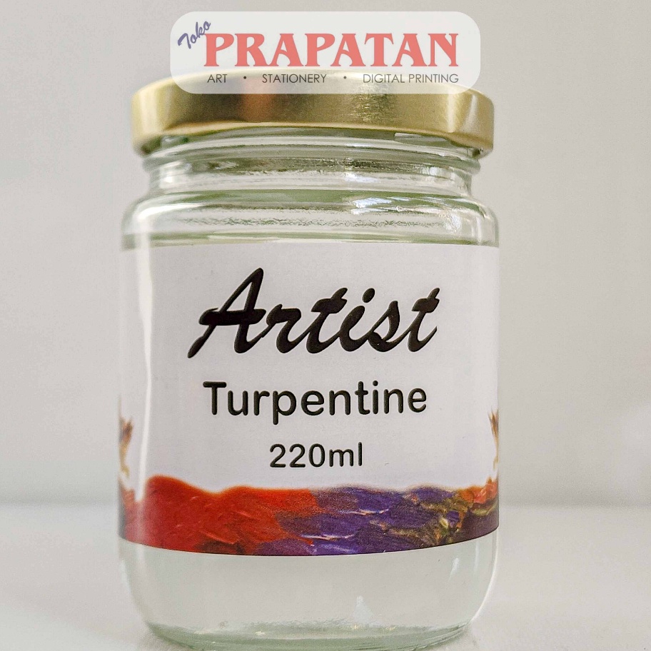 

Terkini Artist Turpentine 220ml | Medium Cat Minyak Promo