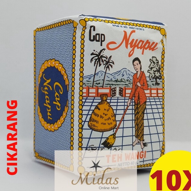 

Terlaris Teh Nyapu Solo 10 Pcs X 40 gram Serba Murah