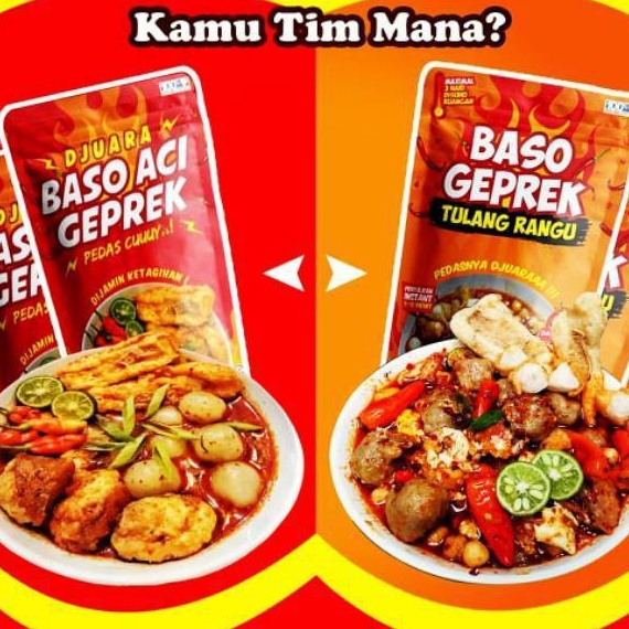 

Seller Baso Geprek Tulang Rangu SAMIRAOS / Baso Aci Geprek SAMIRAOS / Soun Mie Seblak Geprek SAMIRAOS Big Sale