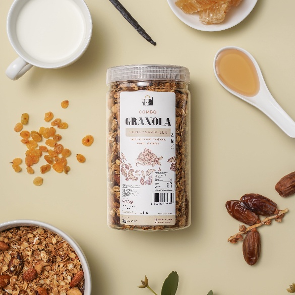 

12.12 FLASH SALE Timur Tengah Granola Vanilla Honey 500gr Sereal Makanan Sehat buruan