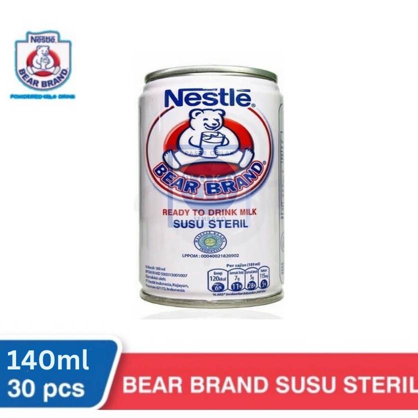 

Model Terkini Bear Brand KECIL 140ml 1 Pcs (Exp Maret 2024) Terkini