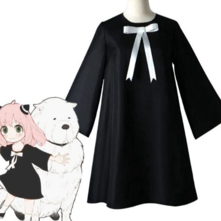 QZXX9921 Terlaku.../ Anya Forger Costume Cosplay  (Anak)