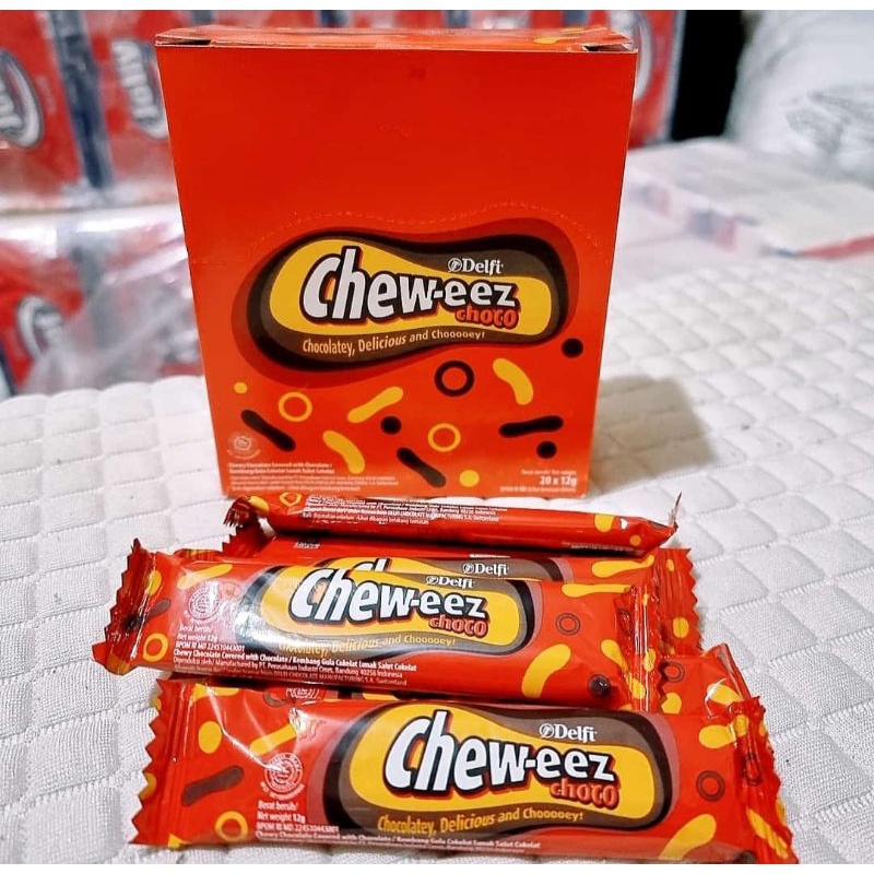 

Delfi Cheweez Coklat (1 pack isi 20 pcs)