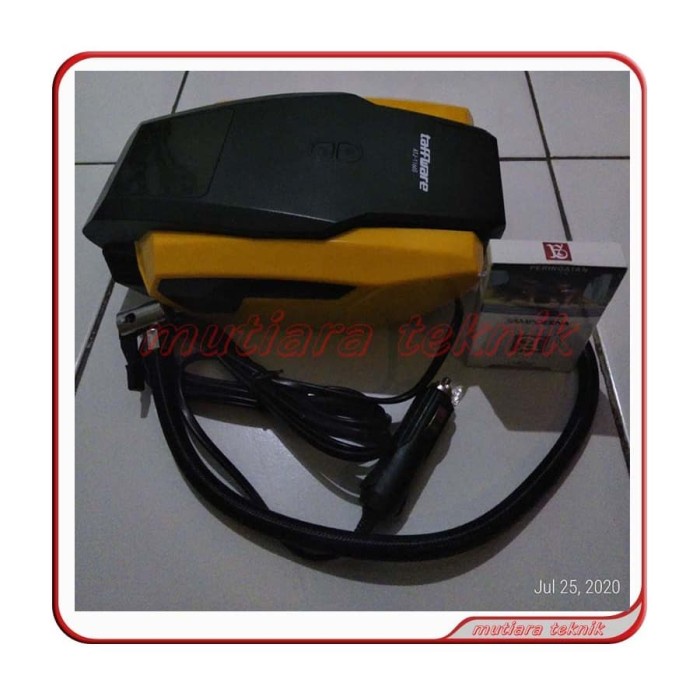 Inflator Pompa Ban Mobil Pompa Motor Elektrik Portable