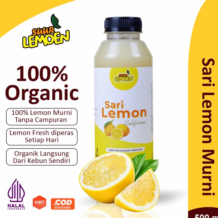 

VKKN8010 ✔✔SALE✔✔ Sari Lemon / Air Lemon Murni / Minuman Diet 250ml - 500ml | Lemon California By Suur Lemoen ID