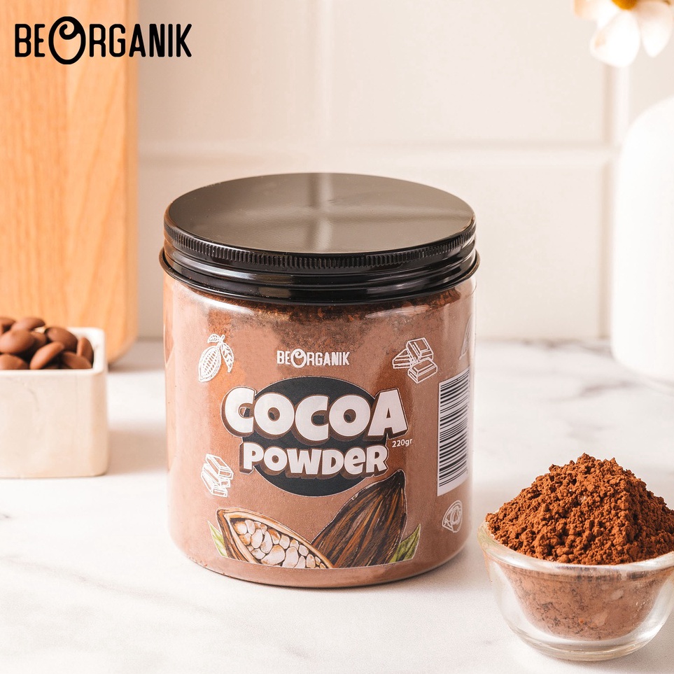 

SPECIAL PRICE Pure Chocolate Cocoa Powder 100% / Bubuk Coklat Beorganik 220 gram