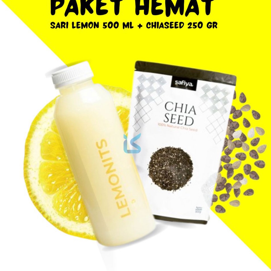 

Produk [BUNDLING] Chiaseed 250 gr + Sari Lemon 500ml Diet Sehat Original