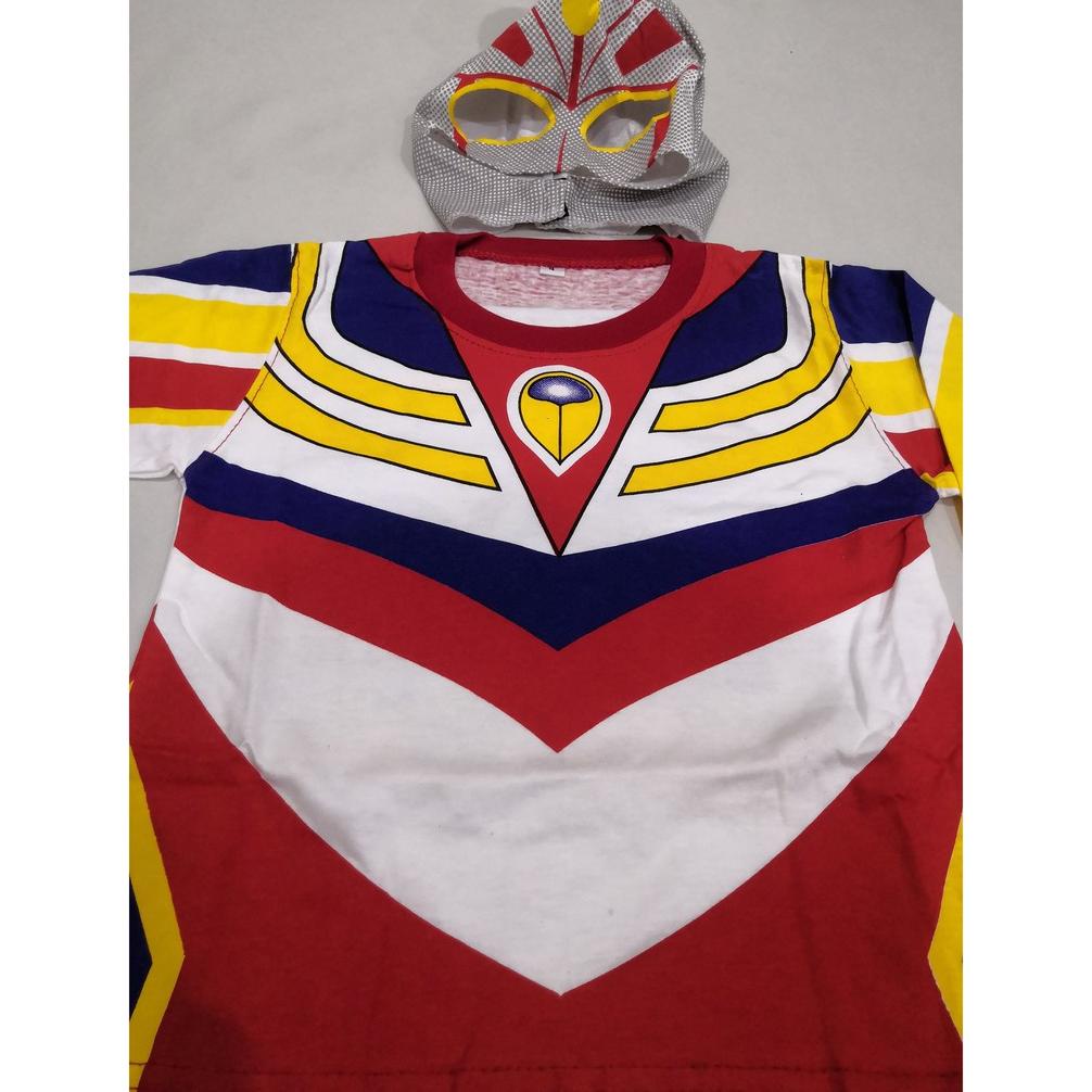 Kostum Anak Ultraman Baju Karakter Setelan Lakilaki Karnaval Ultah Halloween