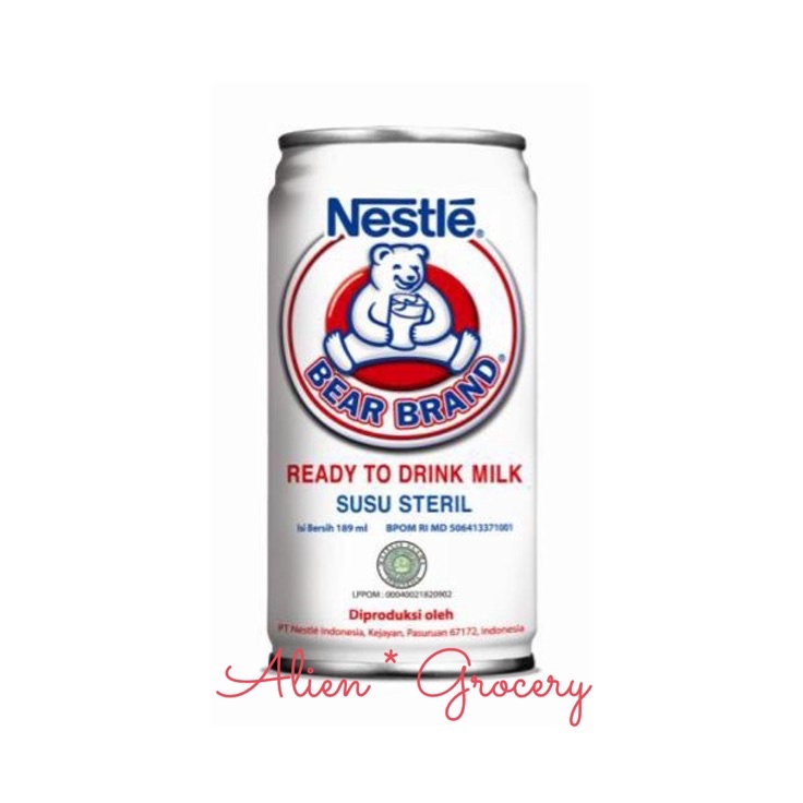 

Super Sale Nestle Bear Brand Susu Beruang 189ml