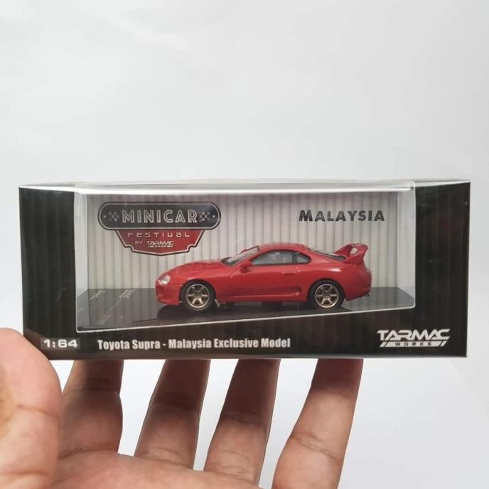 Tarmac - Toyota Supra Red Malaysia Exclusive Model