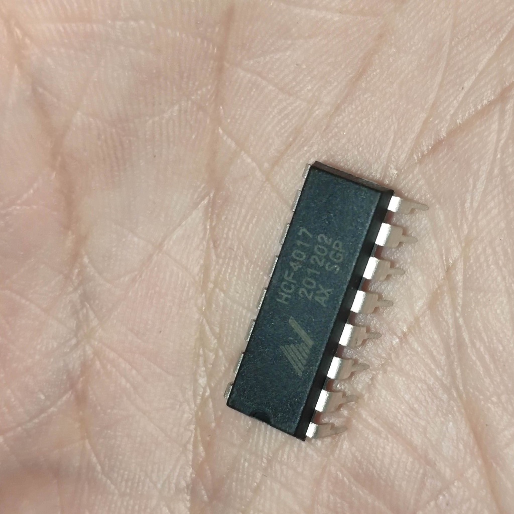 ( ISI 5 ) IC HCF4017 ORIGINAL. IC HCF 4017 ORI
