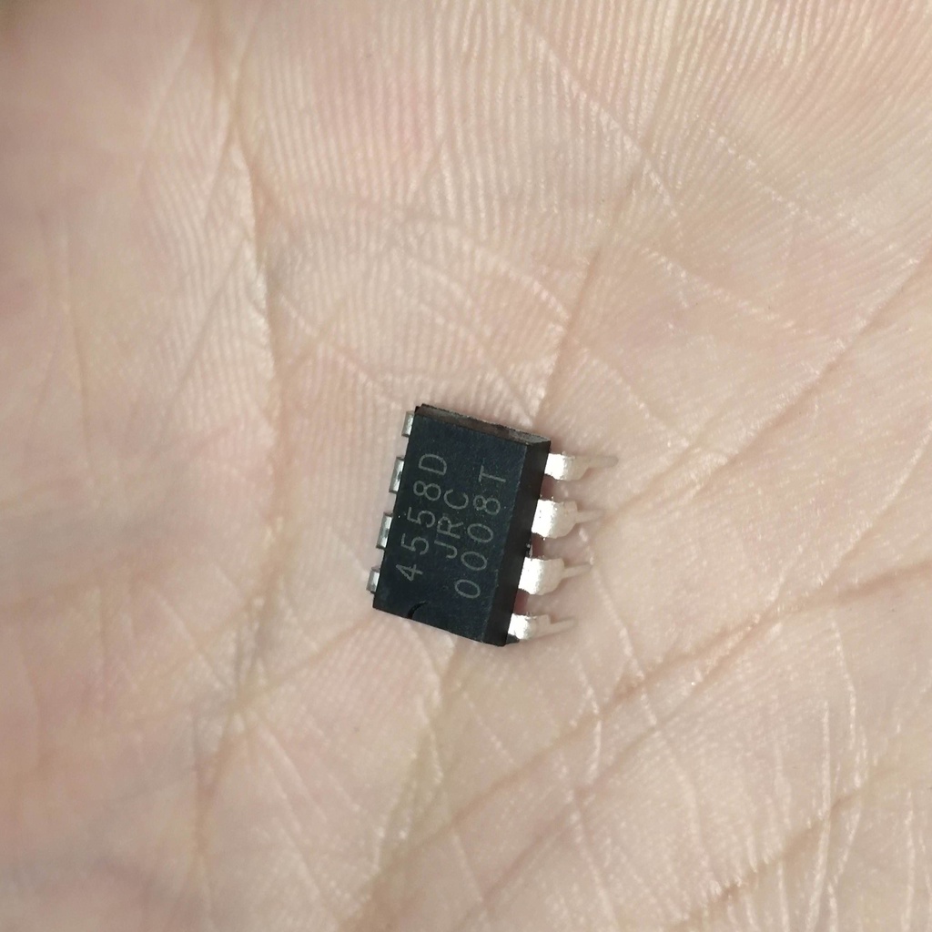 ( ISI 5 ) IC JRC4558D ORIGINAL. IC JRC 4558 D 0008T AMPLIFIER
