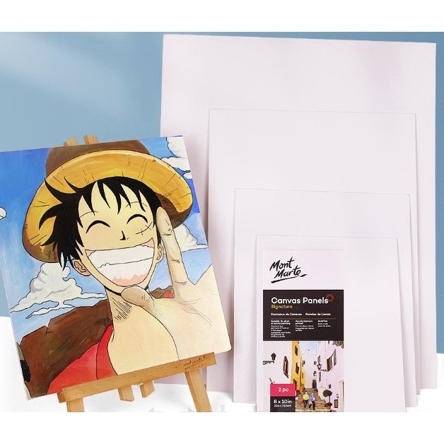 

GOGO BELI⚡ KKV MONT MARTE Oil Painting Board Canvas Kanvas Lukis Mini DIY