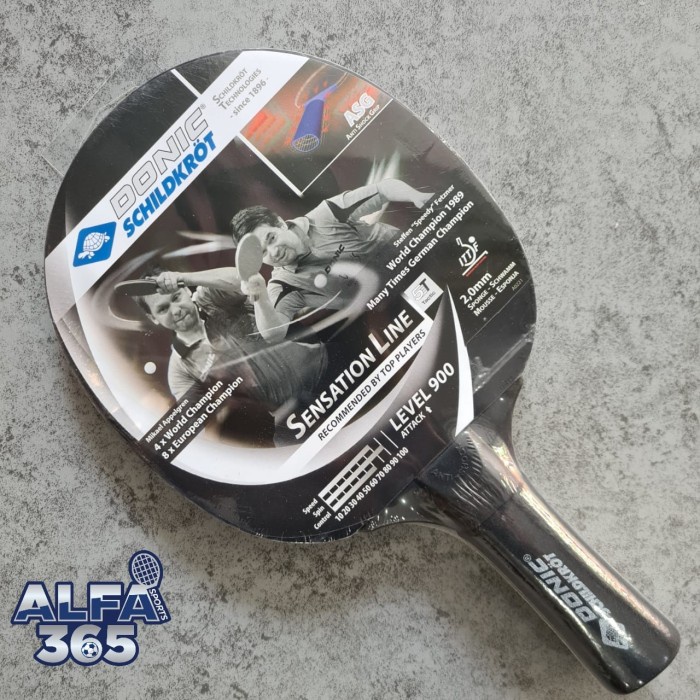 [New] Donic Schildkrot Sensation 900 Bat Bet Pingpong Tenis Meja Terbatas