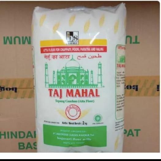 

] TAJMAHAL WHEAT FLOUR / TEPUNG GANDUM TAJ MAHAL / 2 KG