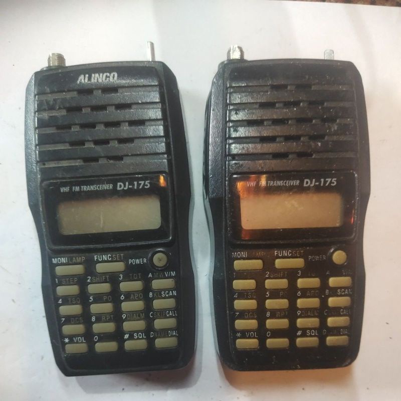 BAHAN KANIBALAN HT ALINCO DJ-175 KONDISI OFF/MATOT