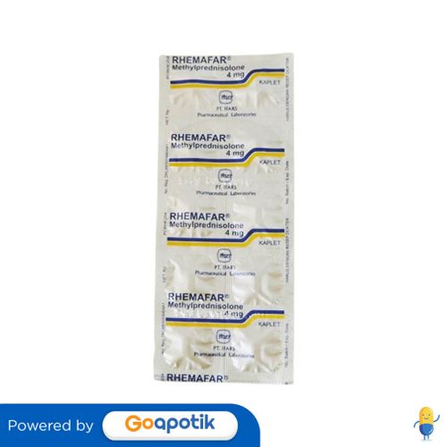 RHEMAFAR 4 MG STRIP 10 KAPLET