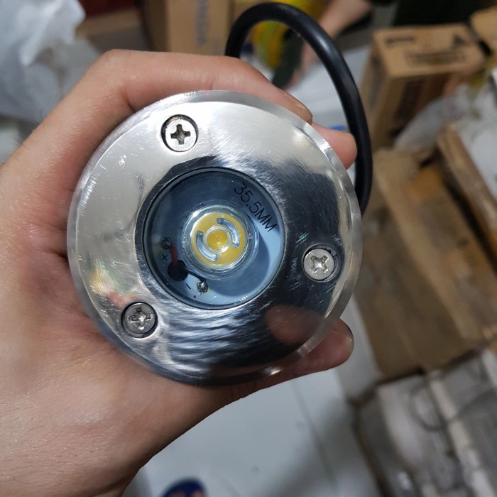 Lampu Lantai 1 mata Lampu Tanam Dilantai 1 Mata Warmwhite