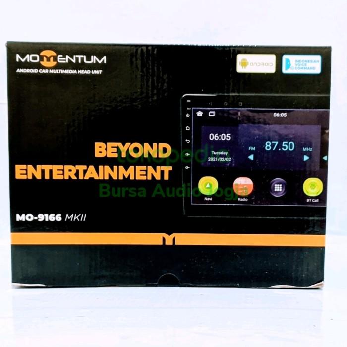 Headunit Android 9 Inch Universal Momentum Mo 9166 Mkii Carplay