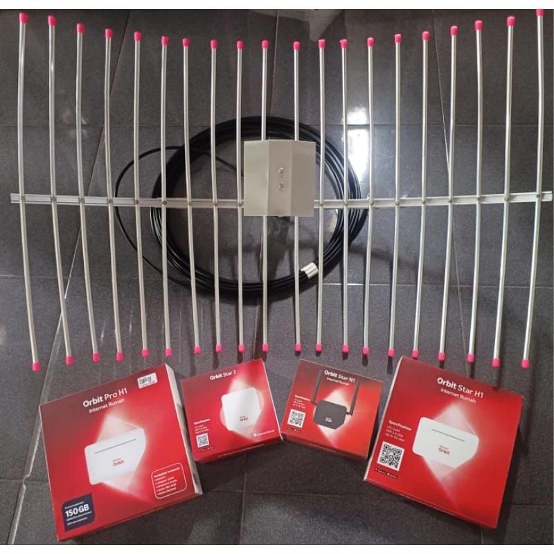 Antena sinyal modem orbit star pro H1 Z1 N1 N2 max ultra lite turbo yagi grid mifi
