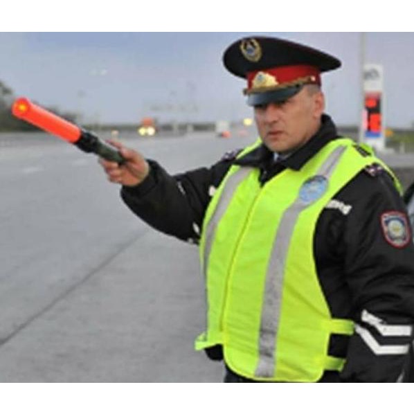 Lampu Tongkat Lalu Lintas Senter Polisi Stick Warning Light Parkir