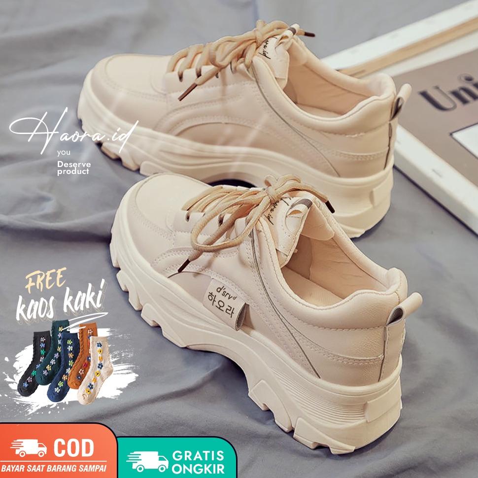 BIG SALE Sepatu Sneakers Wanita Korea HR01-11 LARIS