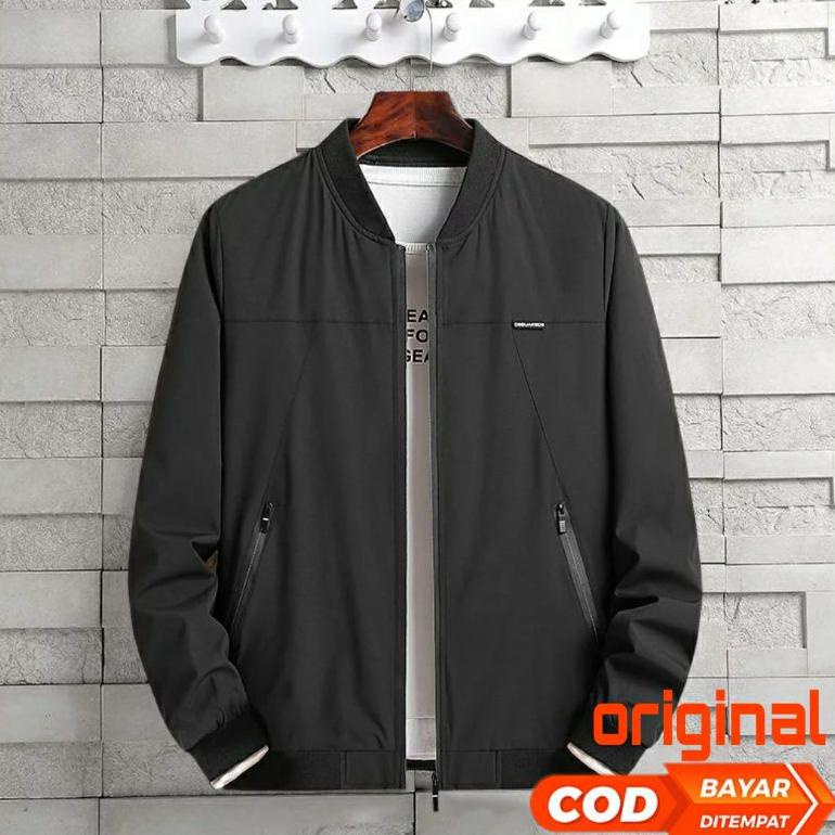 [Bgk] [Cod]Jaket Pria Bomber Original Size M_Xxxl Terbaru