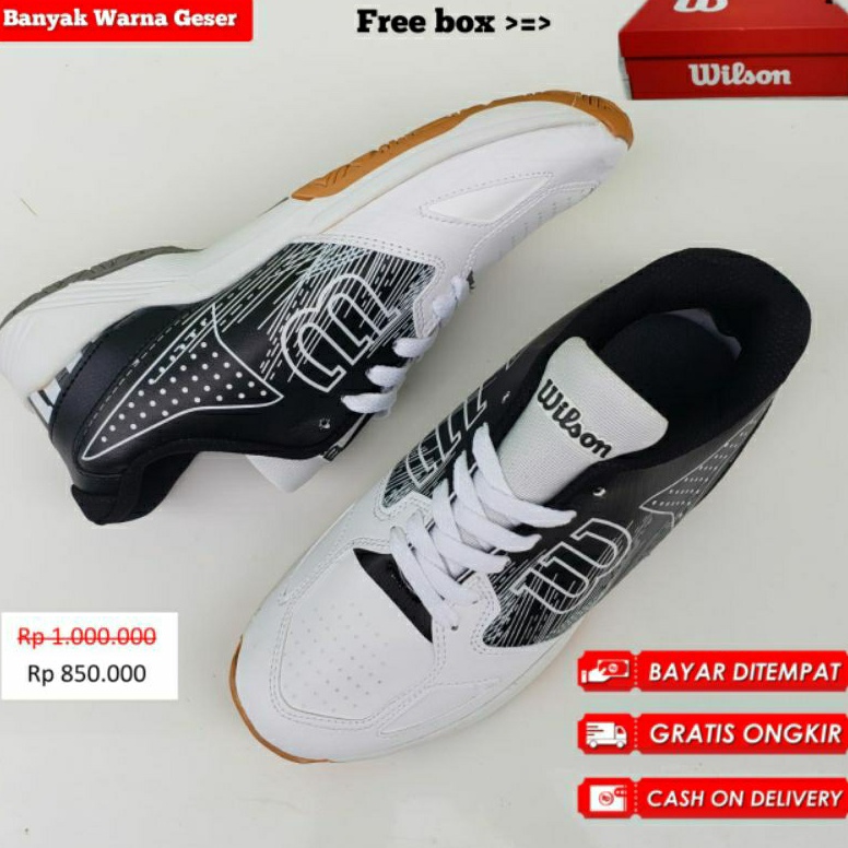 HARGA SPESIAL Sepatu Wilson Rush Pro 3.0 Sepatu Wilson Rush Pro 4.0 Sepatu Olahraga Tenis Meja Wilsi