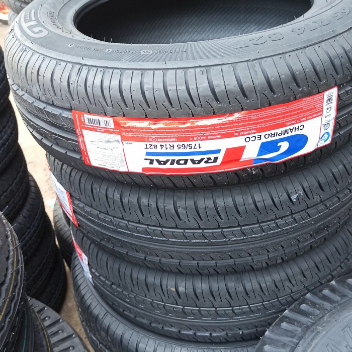 Ready Stok Ban Luar Gt Radial Ecotec 175/65 R14 82T Produksi Tahun Terbaru Kode 131