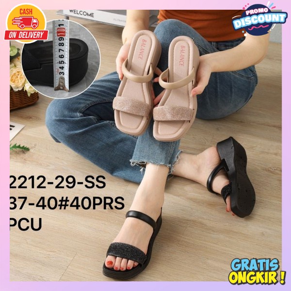 Wejes Wsnita Terbaru Widges Import Viral Kekinian Wedged Cewek Weadges Casual Wadges Wanita Murah Se