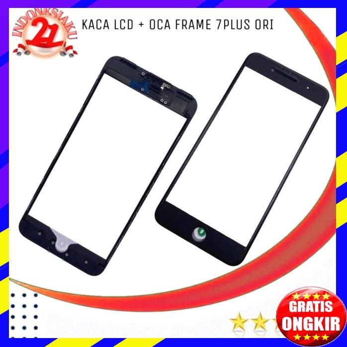 Kaca Lcd Frame Oca Iphone 7 Plus Original New