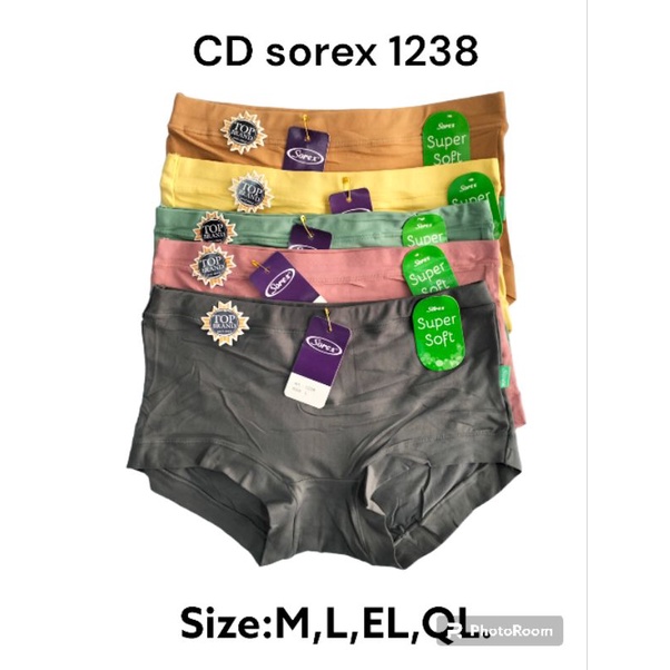 celana dalam wanita sorex 1238