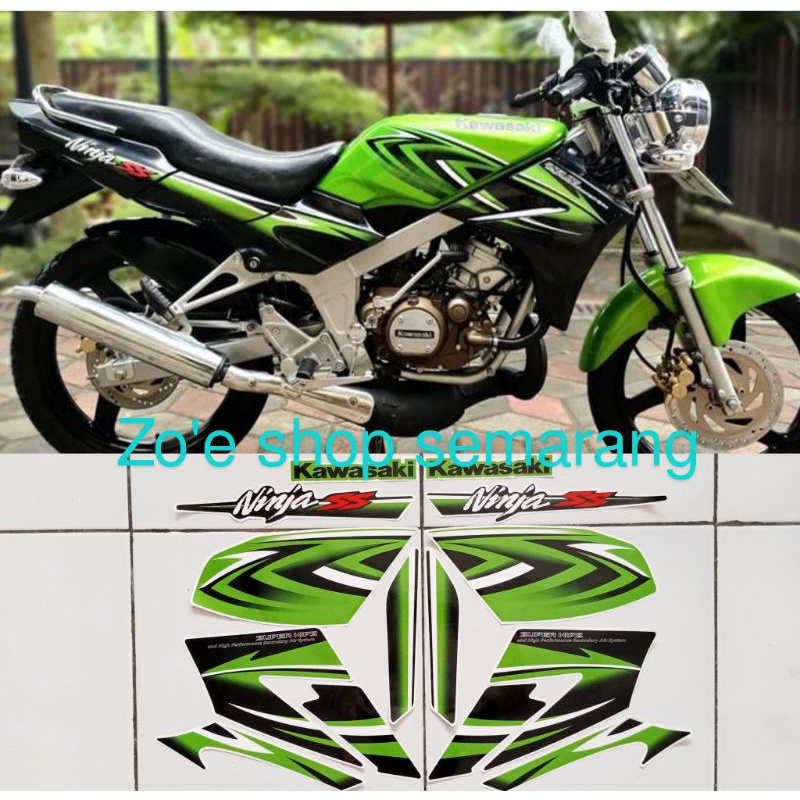 striping ninja ss 2011 hijau