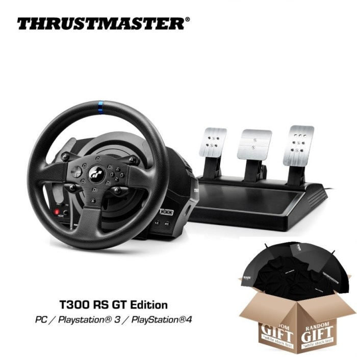 THRUSTMASTER T300 RS GT EDITION - Hitam