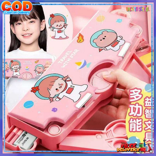 

Kotak Pensil Aesthetic Tempat Pengsil Anak Laki Perempuan Dosgrip Tk Sd Cowok Cewek Disgrip Lucu Korea Aestetik Pencil Case Estetik Wadah Pulpen Kode Kekinian Dusgrip Viral Murah Korean Style Disgrib Bagus Terbaru Kotak ( Mia ) Kotak Pensil Multifun