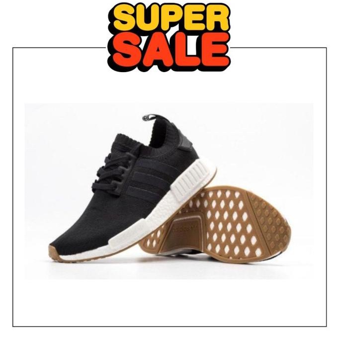 Promo Adidas Nmd R1 Pk Gum Pack Core Black Primeknit Boost
